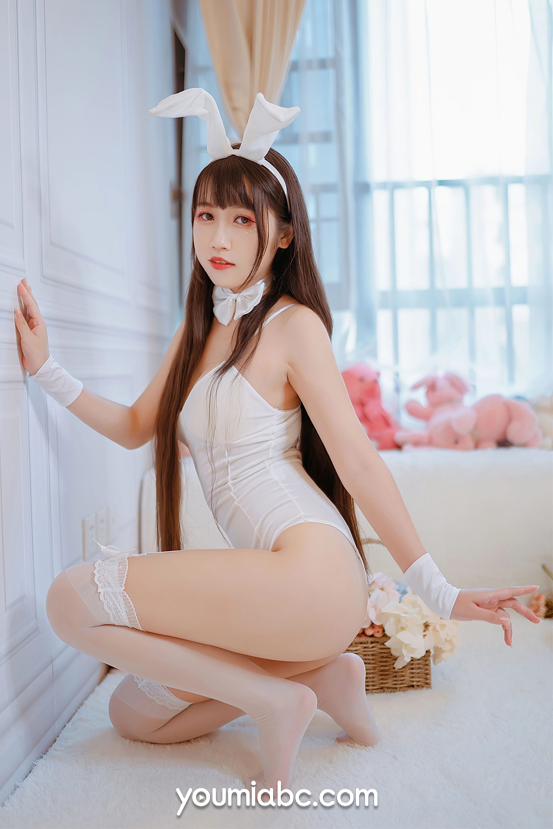 YouMi尤蜜 - 2021.01.29 白兔侍女 呆猫 2